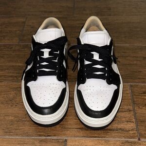 Jordan 1 Elevate Low-Top Sneaker in White and Black